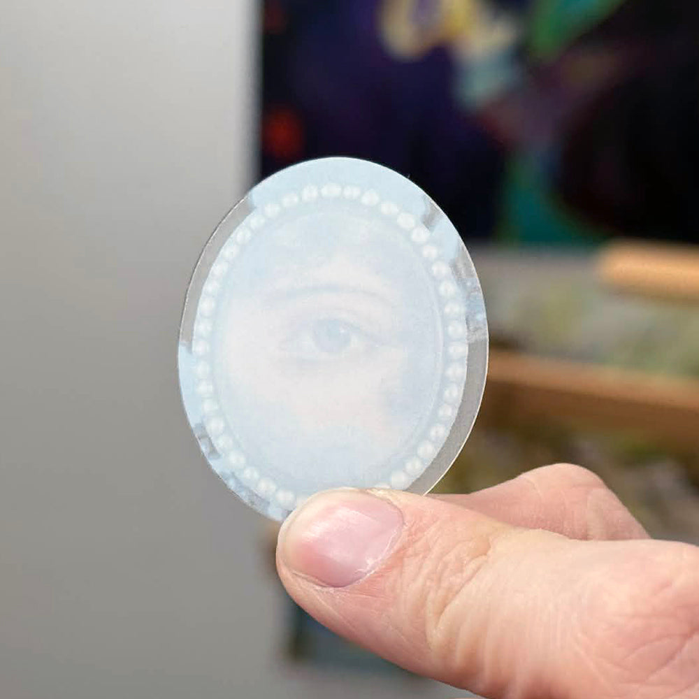 Eyes with a Face Lovers Eye Translucent Vinyl Sticker Sheet