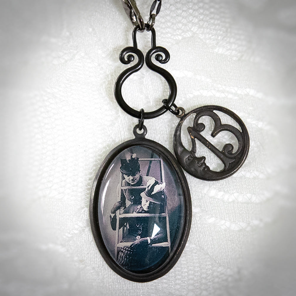 The Bad Luck Girls Club Charm Necklace Ladder Edition