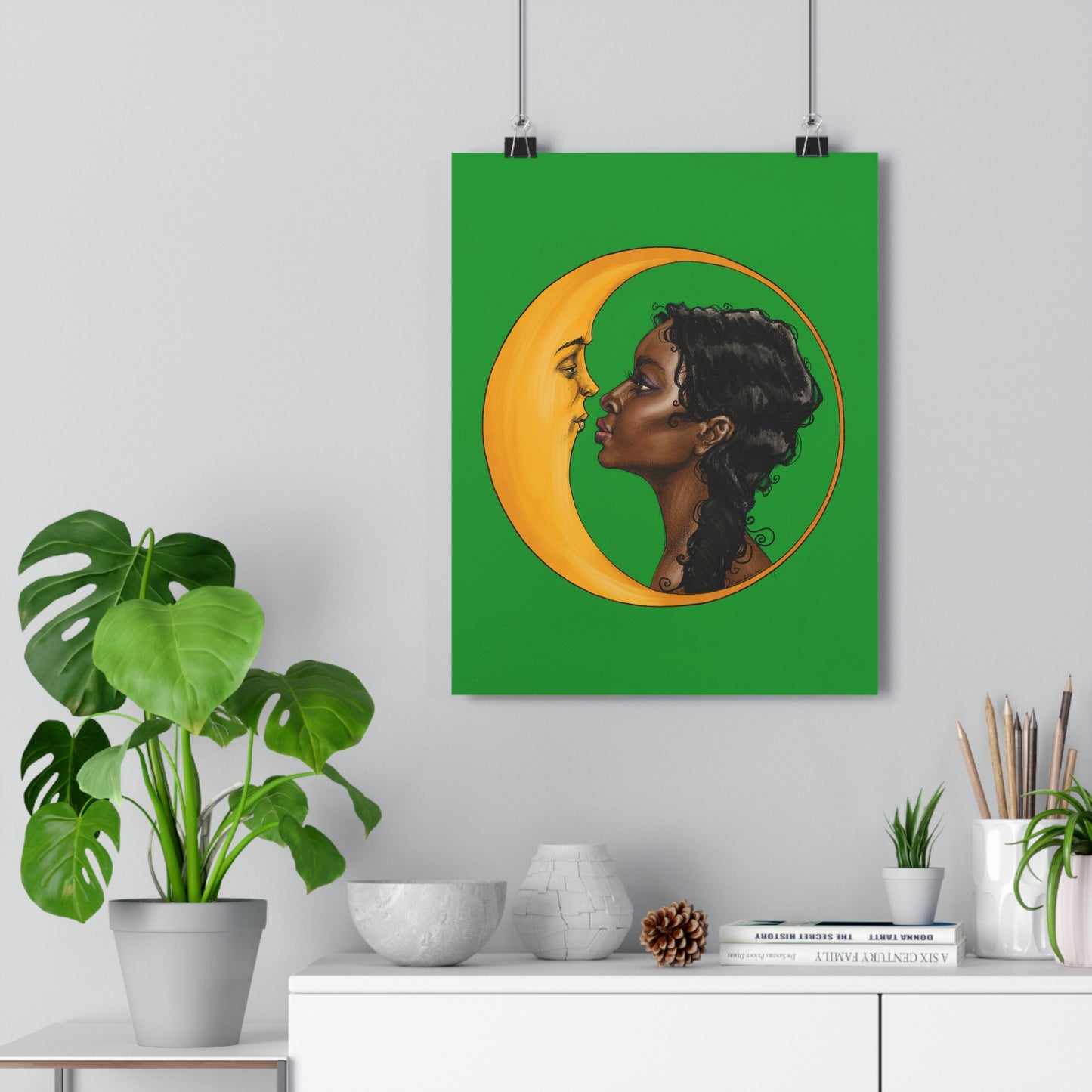 Moon Kiss Giclée Art Print