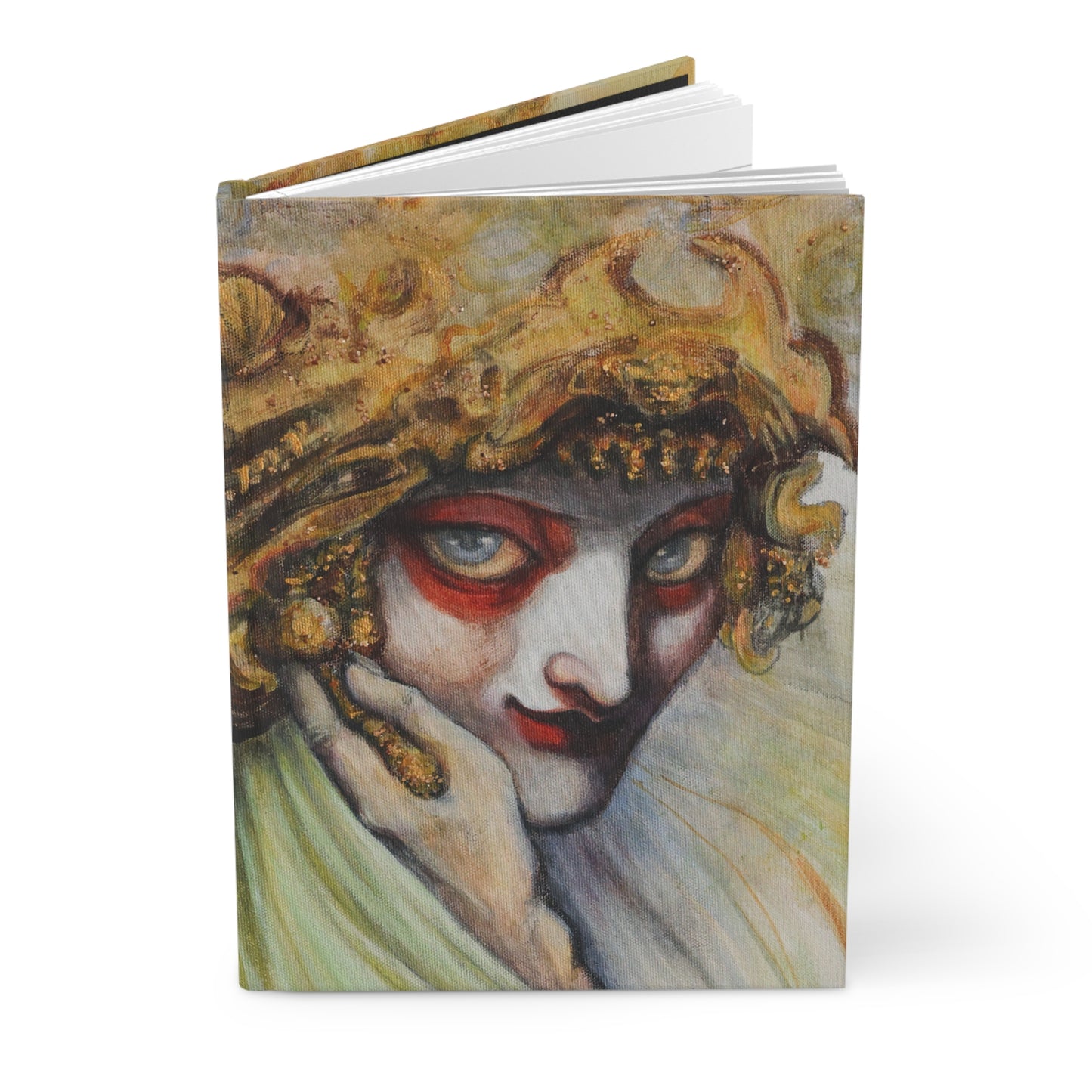 Seer of The Golden Sea Matte Hardcover Journal