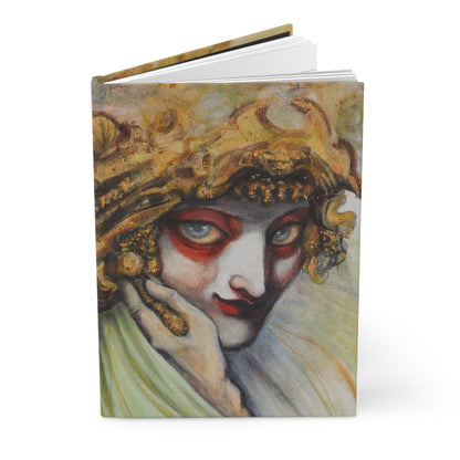 Seer of The Golden Sea Matte Hardcover Journal