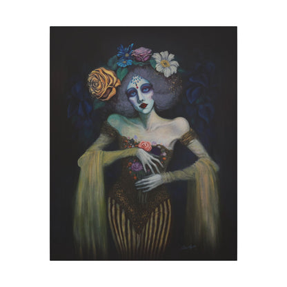 The Marionette Stretched Canvas Print, Wrapped Wall Art with Hardware 0.75" depth