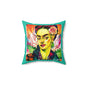 Frida Kahlo Illustrated Square Pillow