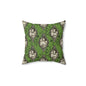 Haunted Manor Square Pillow