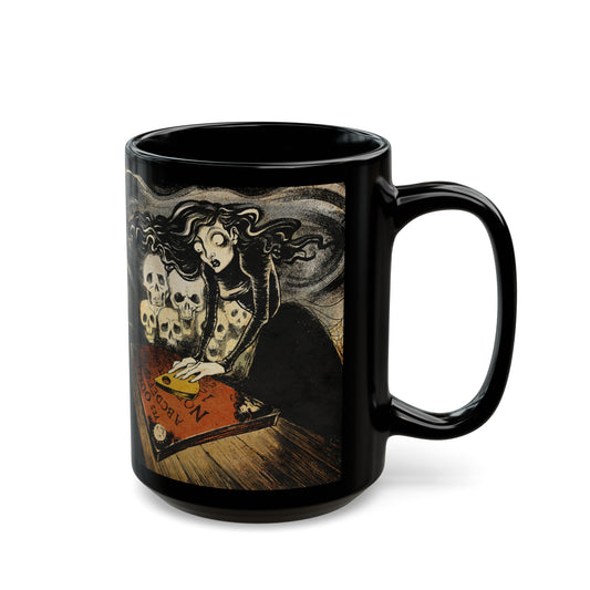 Séance 15oz Black Ceramic Mug