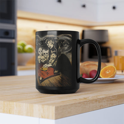 Séance 15oz Black Ceramic Mug