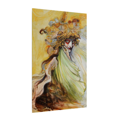 The Golden Seer Matte Canvas Print, Stretched, Wrapped Wall Art with Hardware 0.75"