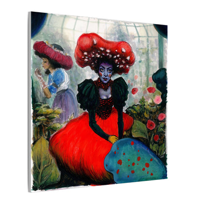 Mushroom Lady Matte Canvas, Stretched, 0.75"