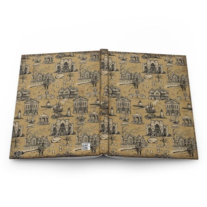 Salem Massachusetts Matte Hardcover Journal