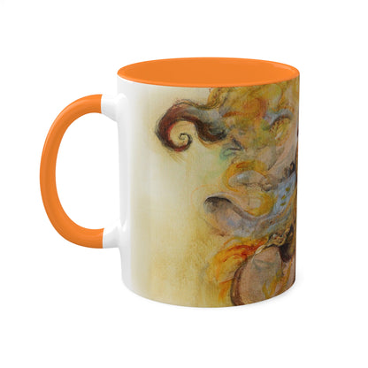 Golden Seer 11oz Ceramic Two-Tone Mug