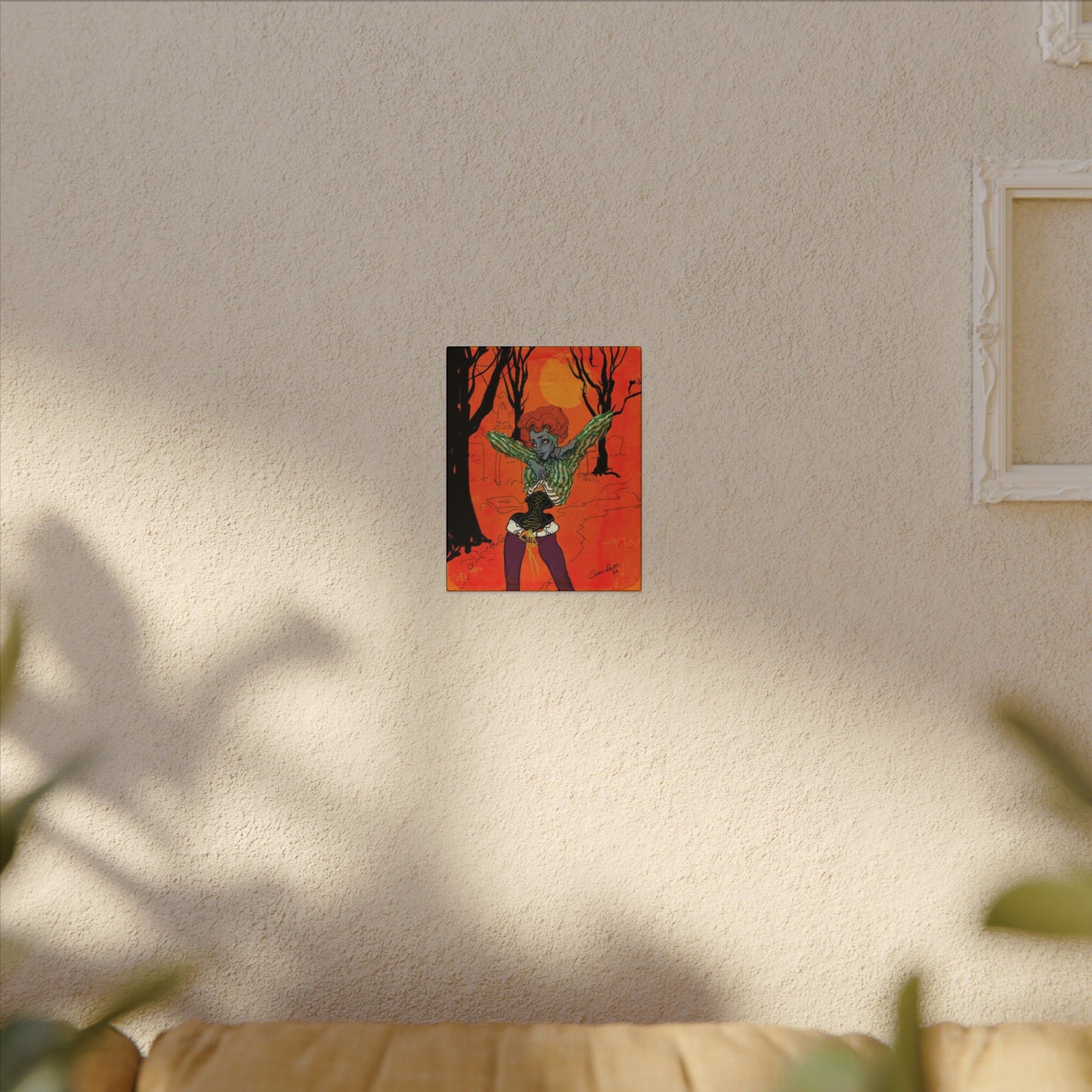 Peekaboo DTIYS Canvas Print, Wrapped Wall Art with Hardware 0.75" depth