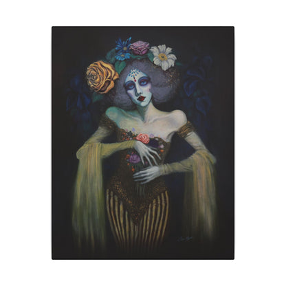 The Marionette Stretched Canvas Print, Wrapped Wall Art with Hardware 0.75" depth