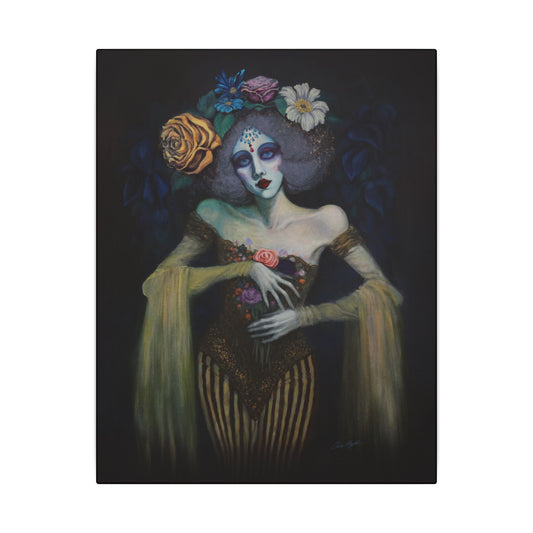 The Marionette Stretched Canvas Print, Wrapped Wall Art with Hardware 0.75" depth