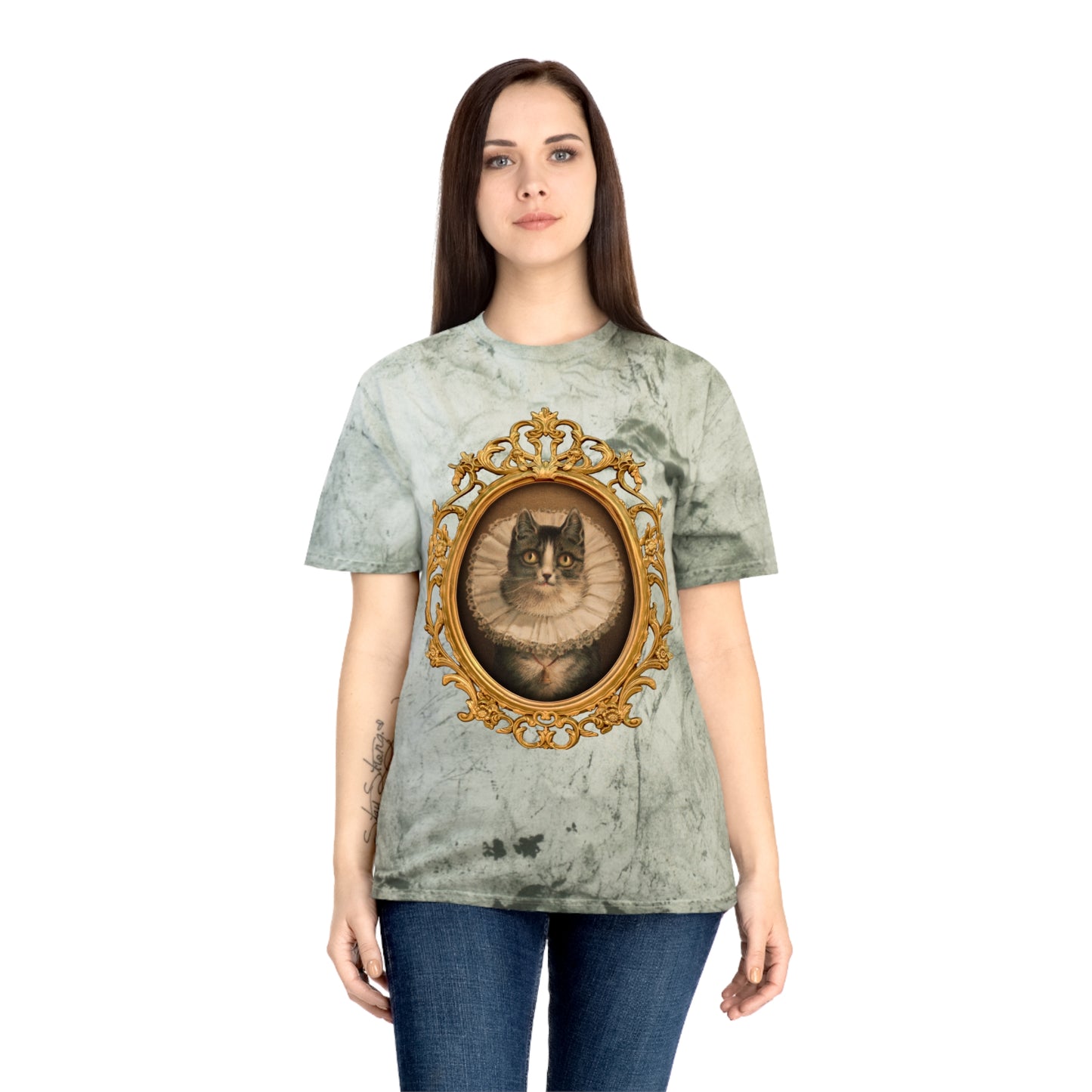 Unisex Elizabethan Cat Color Blast T-Shirt