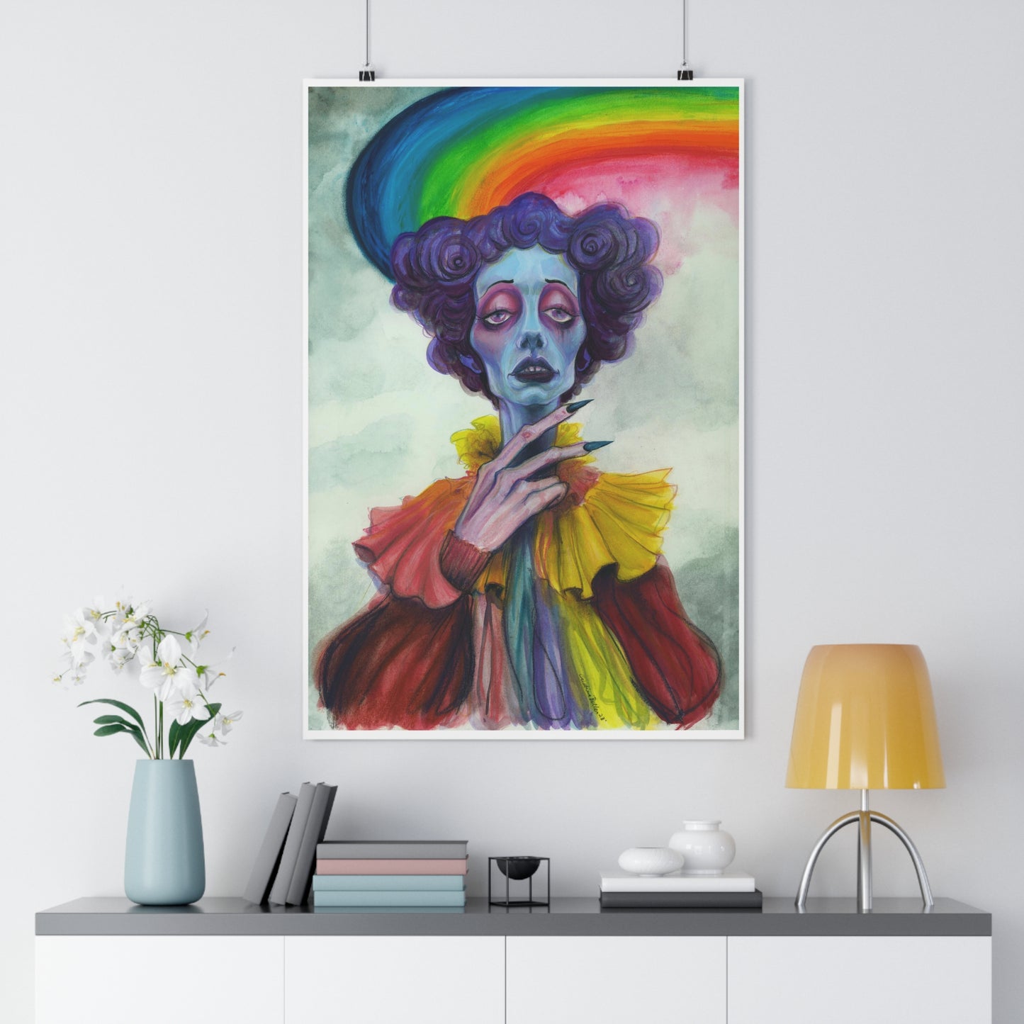 Rainbow Tears Giclée Art Print