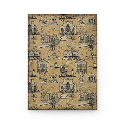 Salem Massachusetts Matte Hardcover Journal