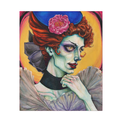 Peony 20x24in Matte Canvas, Stretched, 0.75"