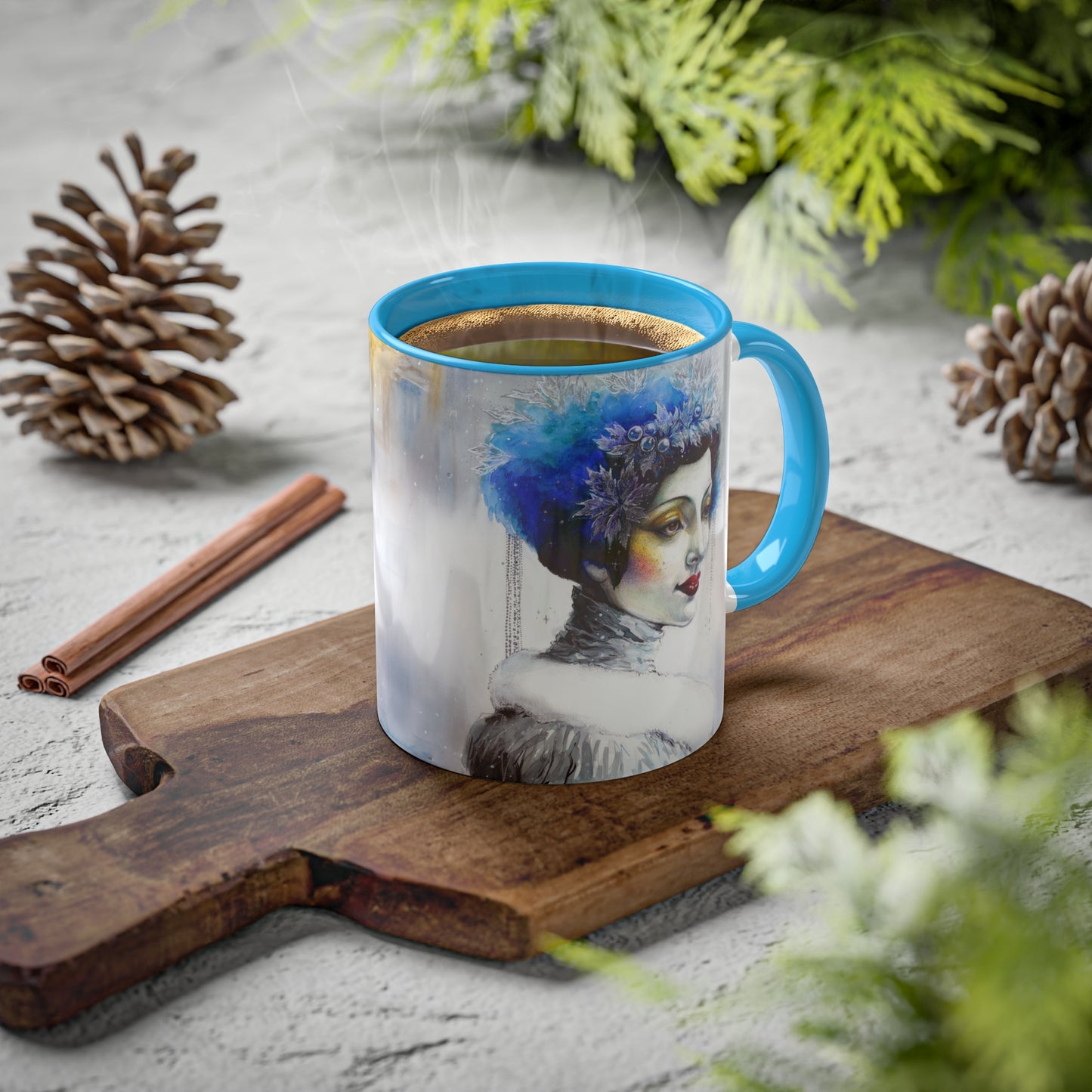 Frost Geisha 11oz Ceramic Two-Tone Mug