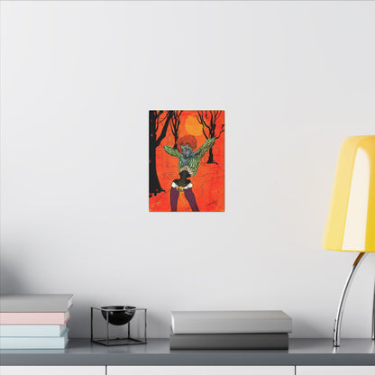 Peekaboo DTIYS Canvas Print, Wrapped Wall Art with Hardware 0.75" depth