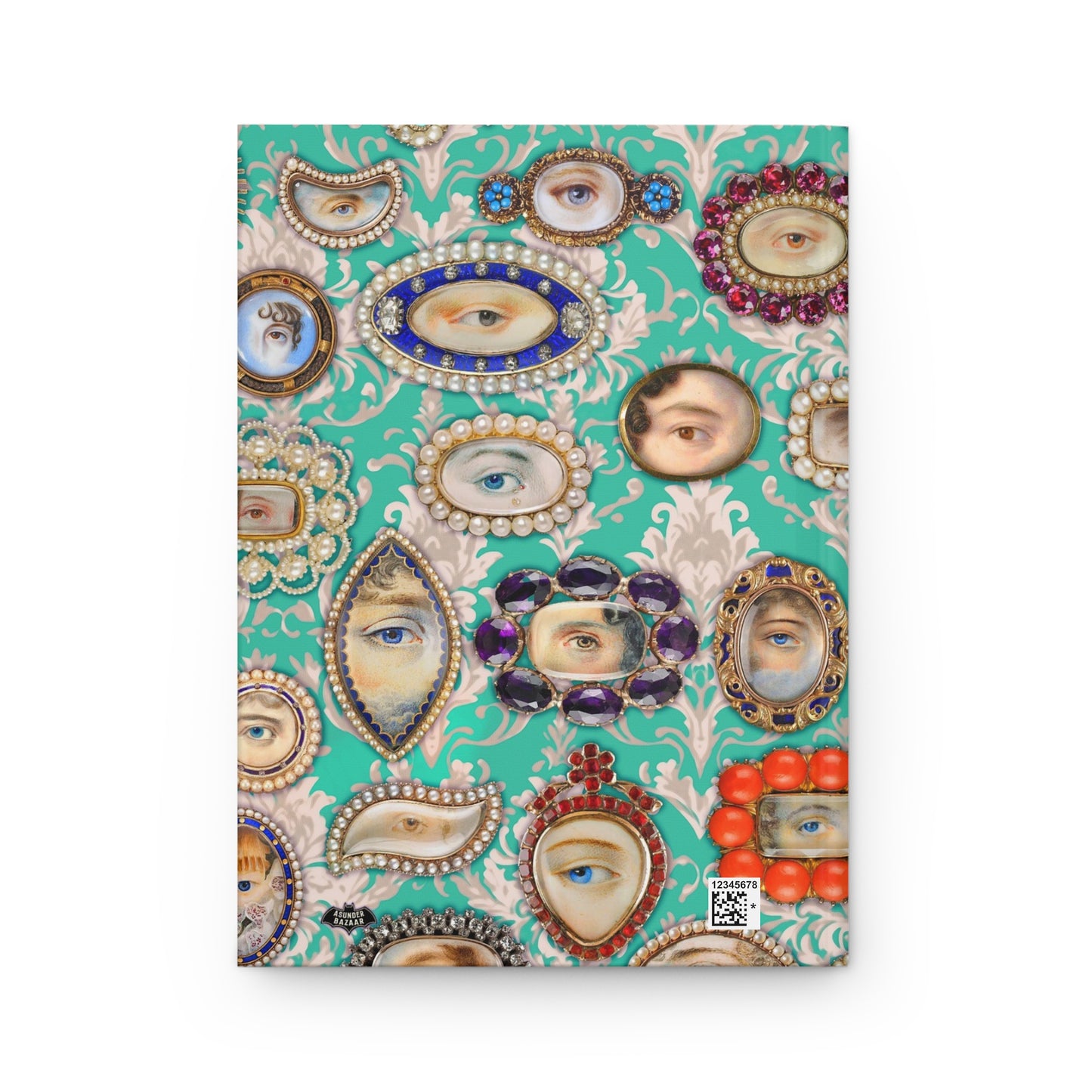 Lovers Eye Jewlery Matte Hardcover Journal