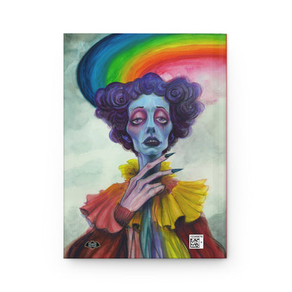 Rainbow Tears Matte Hardcover Journal