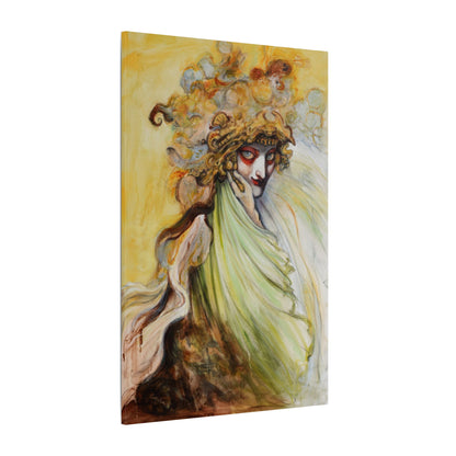 The Golden Seer Matte Canvas Print, Stretched, Wrapped Wall Art with Hardware 0.75"