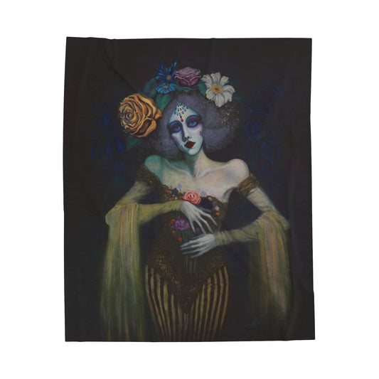 The Marionette Velveteen Plush Blanket