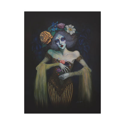 The Marionette Stretched Canvas Print, Wrapped Wall Art with Hardware 0.75" depth