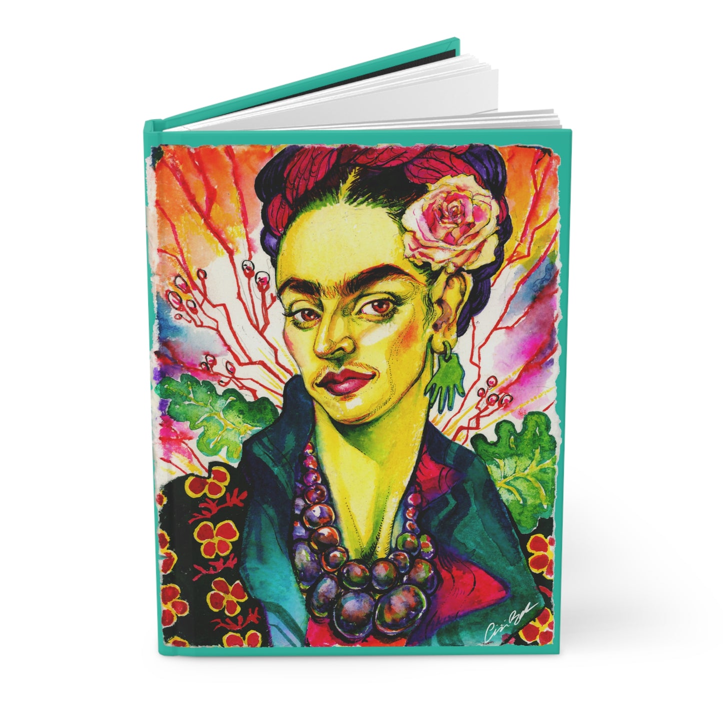 Frida Kahlo Matte Hardcover Journal