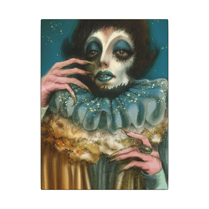 Pierrot 01 Matte Canvas Print, Stretched, Wrapped Wall Art with Hardware 0.75"