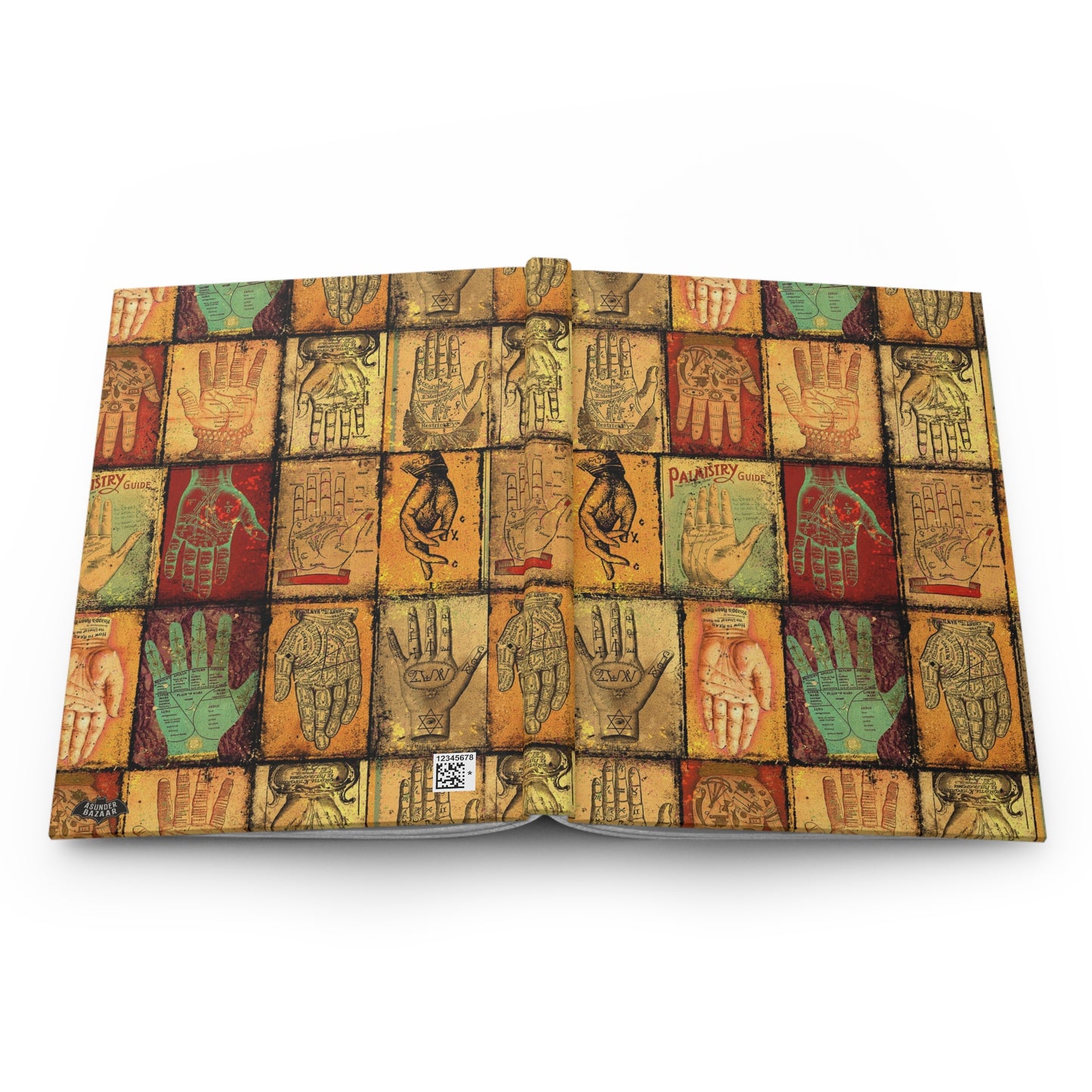 Palmistry Matte Hardcover Journal