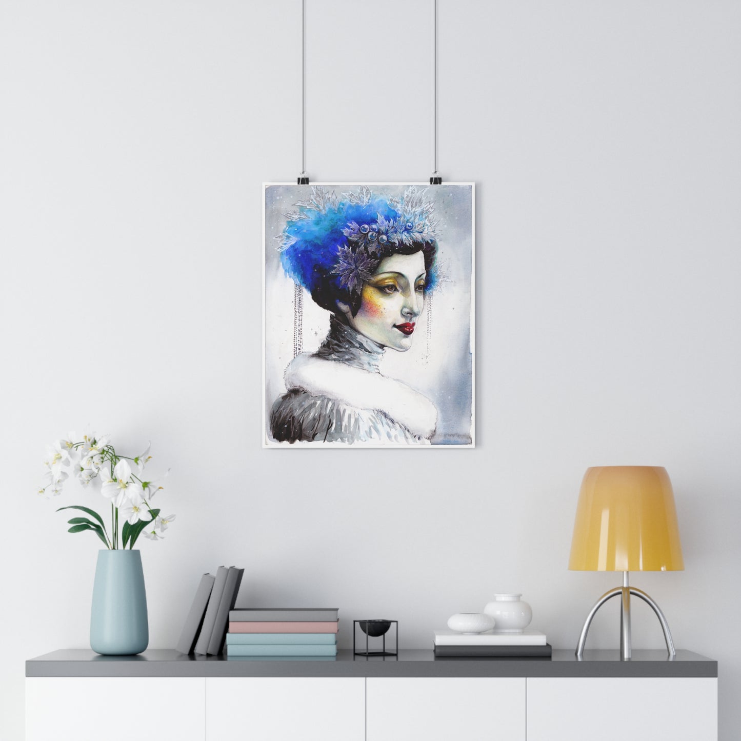 Frost Geisha Giclée Art Print