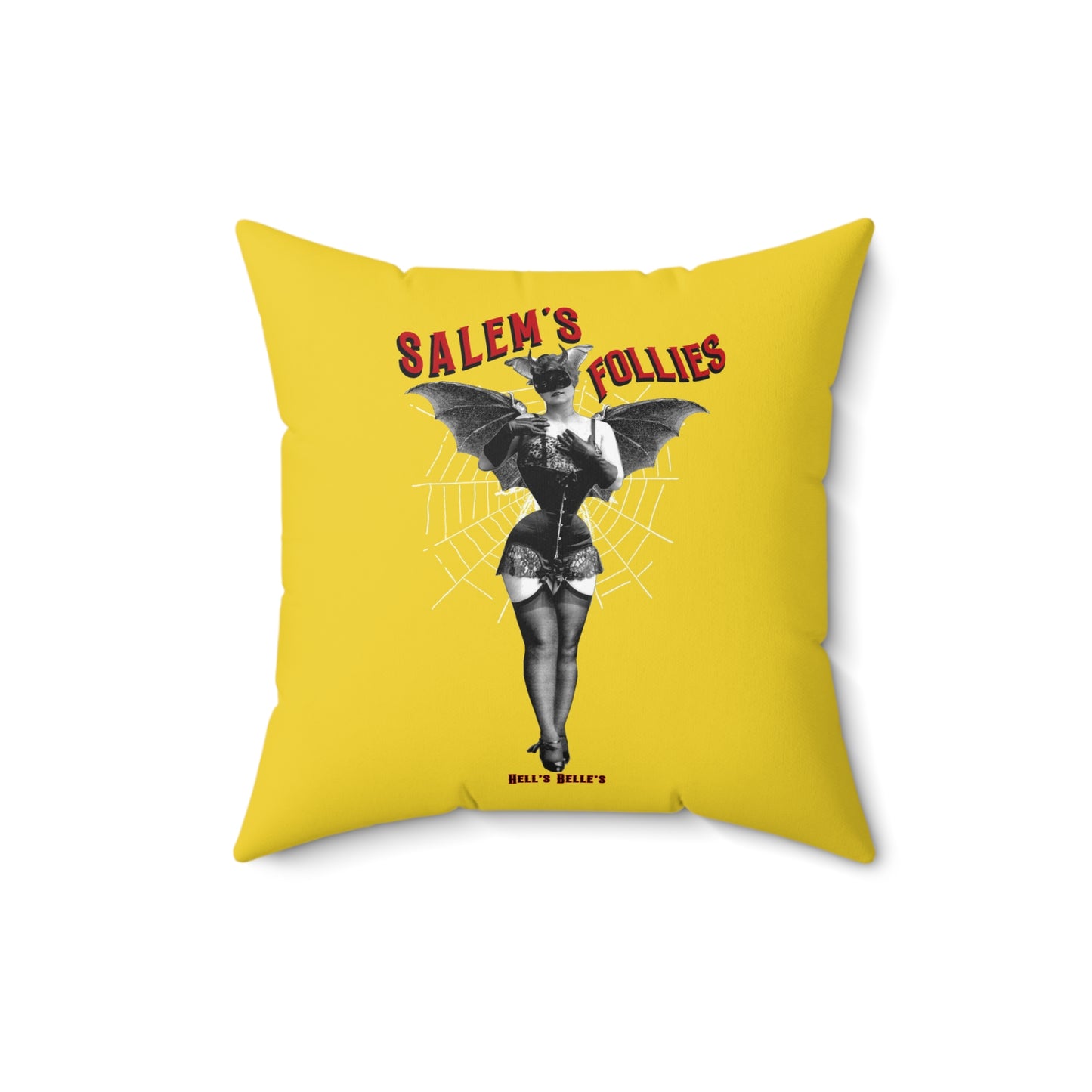 Salem's Follies Square Pillow