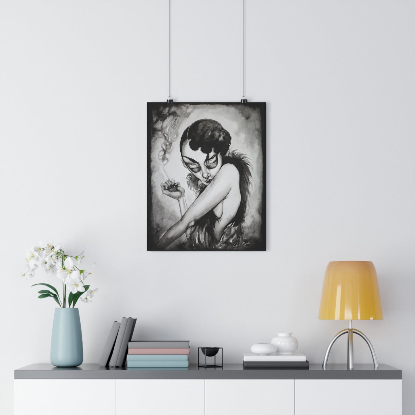 Flapper Giclée Art Print