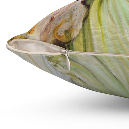 Seer of The Golden Sea Square Pillow