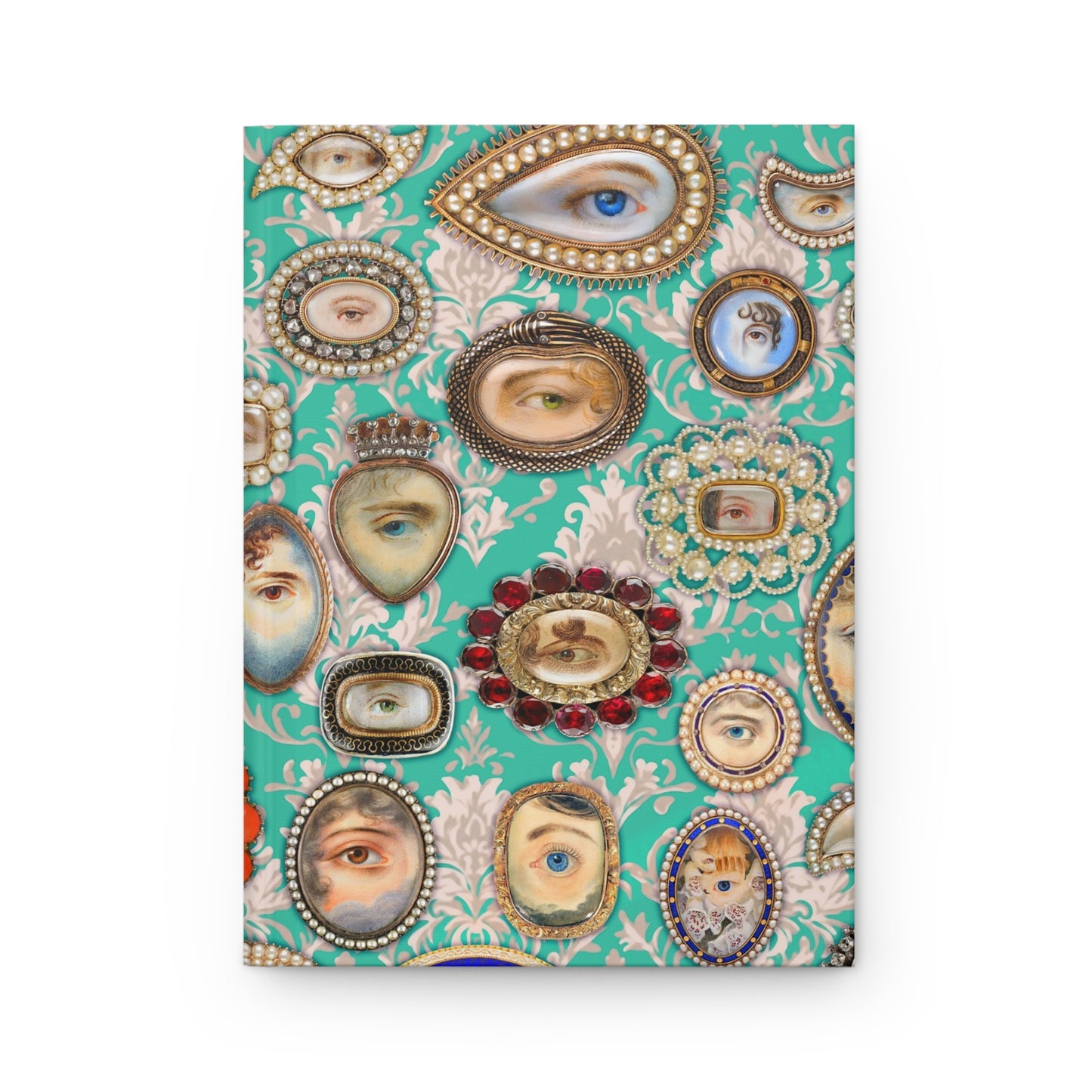 Lovers Eye Jewlery Matte Hardcover Journal