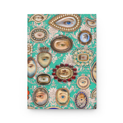 Lovers Eye Jewlery Matte Hardcover Journal