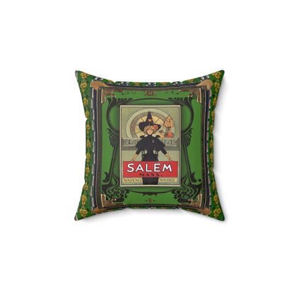 Salem Witch Square Pillow