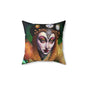 Ornaments of Gold Square Pillow