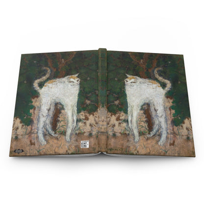 Bonnards Long Cat Matte Hardcover Journal