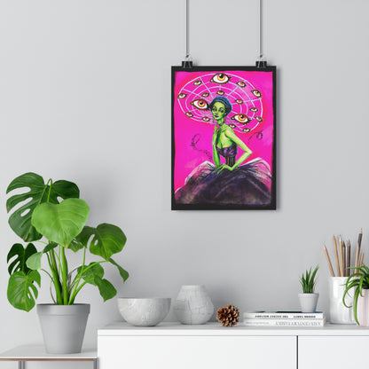 8x11 Eyeballs Everywhere Giclée Art Print