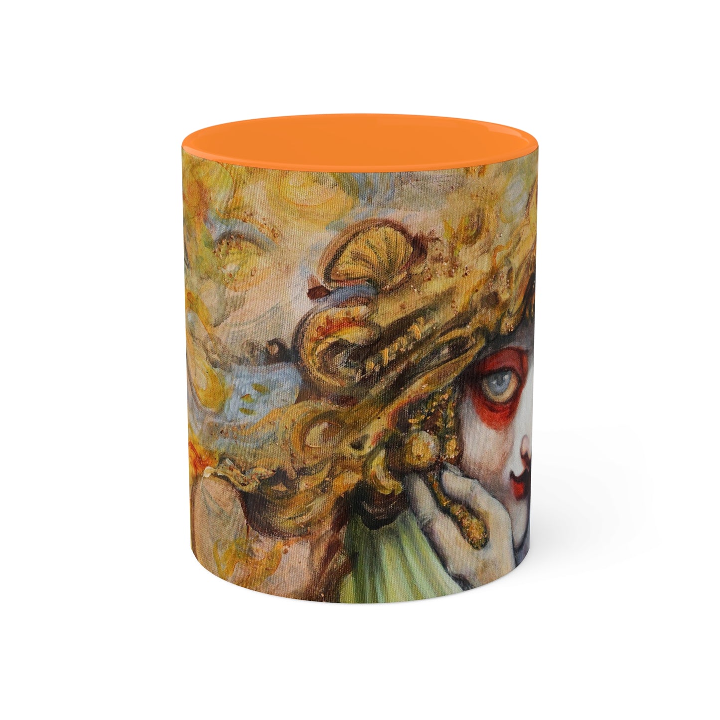 Golden Seer 11oz Ceramic Two-Tone Mug