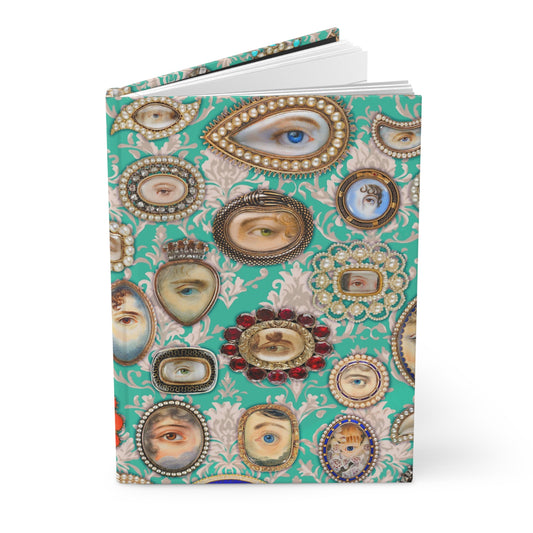 Lovers Eye Jewlery Matte Hardcover Journal