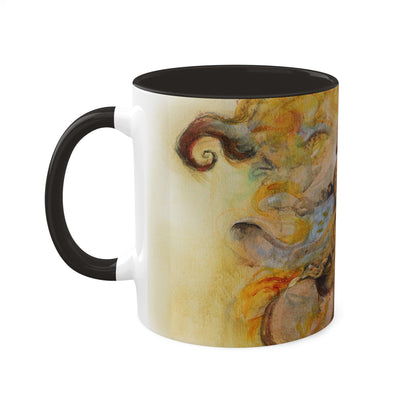 Golden Seer 11oz Ceramic Two-Tone Mug