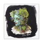 Kin of the Wood 2 Stretched Square Canvas Print, Wrapped Wall Art with Hardware 0.75" depth