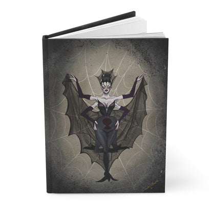 Spider Lady Matte Hardcover Journal