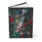 Dark Vibrant Floral Matte Hardcover Journal