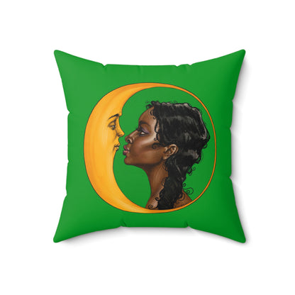 Moon Kiss Square Pillow