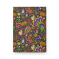 Groovy Witch Matte Hardcover Journal Halloween Paisley