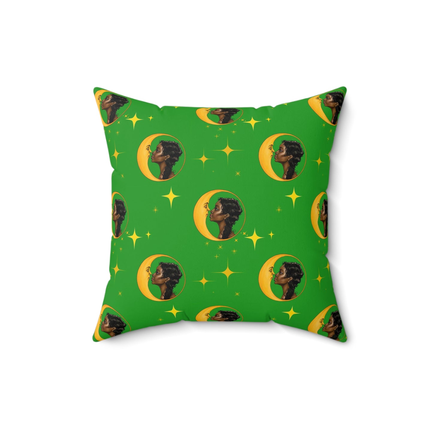 Moon Kiss Square Pillow